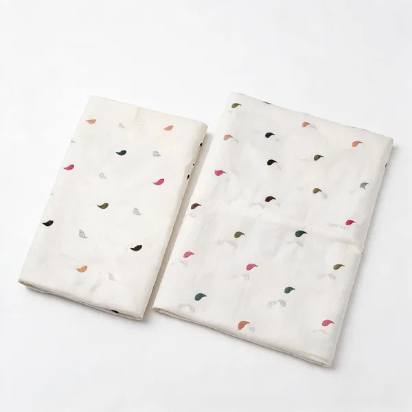 Multi_Thread_Butti_On_Dyeable_Kora_Cotton_Fabric
