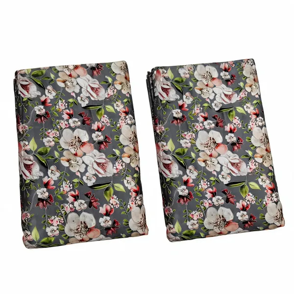 Grey_Floral_Position_Print_On_Chinon_Fabric