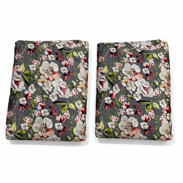 Grey_Floral_Position_Print_On_Chinon_Fabric