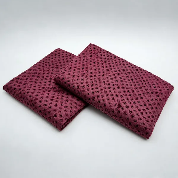 Dark_Maroon_Plain_Hakoba_Fabric
