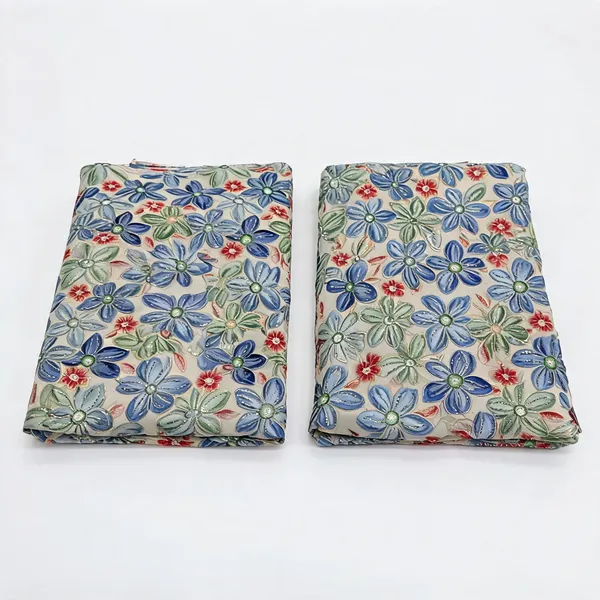 Grey_Floral_Position_Print_On_Chinon_Fabric