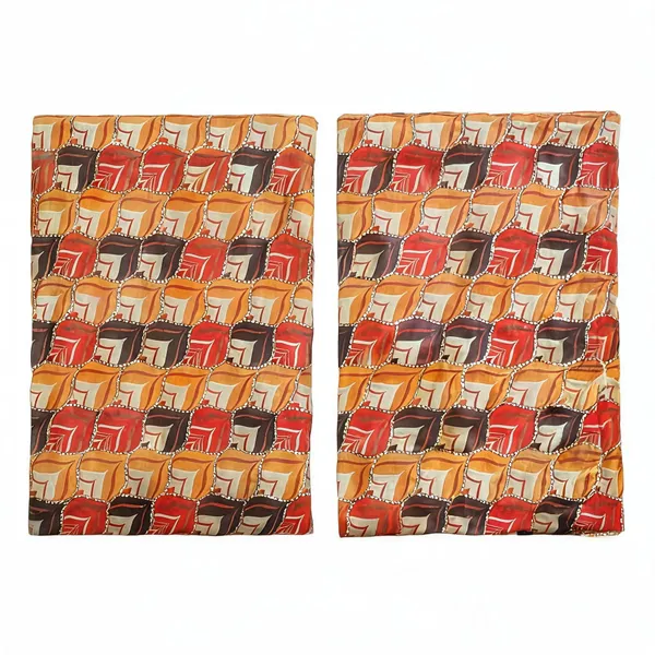 Multi_Colour_Position_Print_With_Embroidery_On_Chinon_Fabric