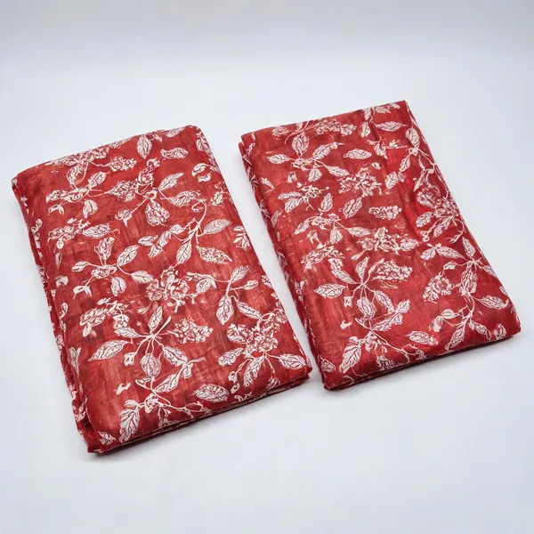 Floral_Leaf_Digital_Print_On_Mul_Chanderi_Fabric