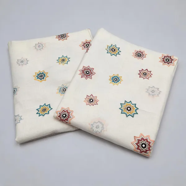 Beads_Embroidery_With_Multi_Colour_Threadwork_On_Dyeable_Kora_Cotton_Fabric