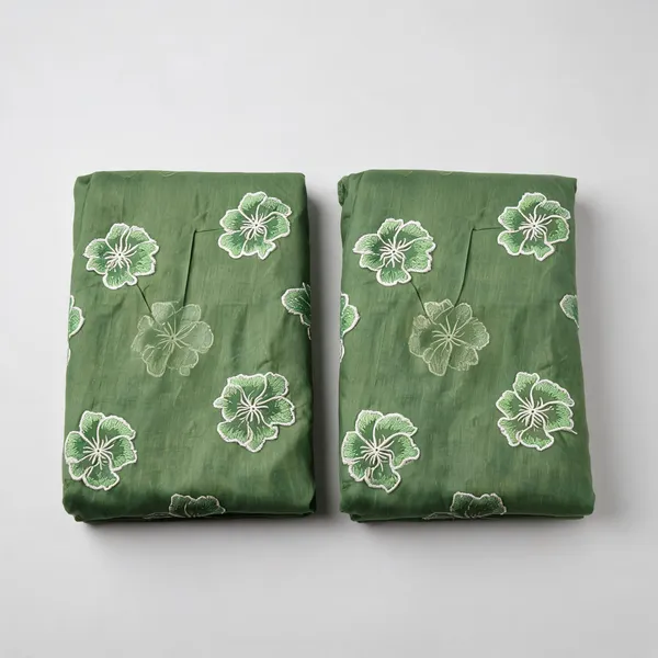 Green_Thread_Embroidery_On_Mul_Chanderi_Fabric