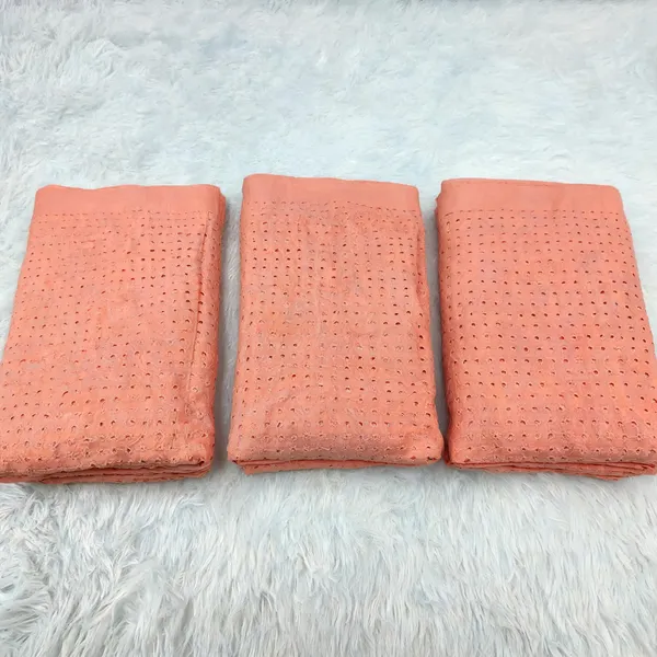 Peach_Plain_Hakoba_Fabric