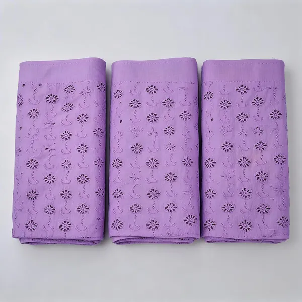Lavender_Floral_Plain_Hakoba_Fabric