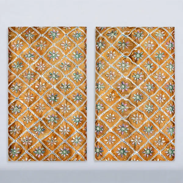 Yellow_Zari_Sequins_Embroidered_Work_With_Position_Print_On_Chinon_Fabric