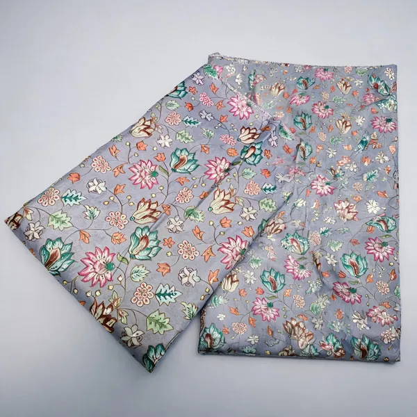 Floral_Position_Print_On_Shimmer_Fabric