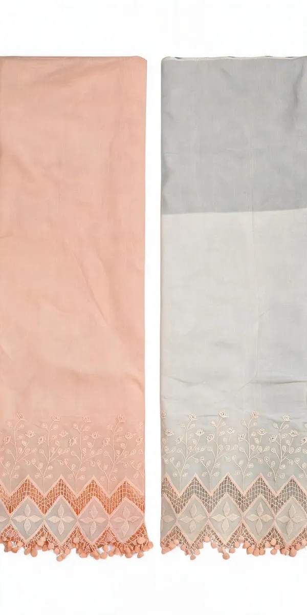 Peach_Hakoba_Style_Daman_Embroidery_On_Cotton_Fabric