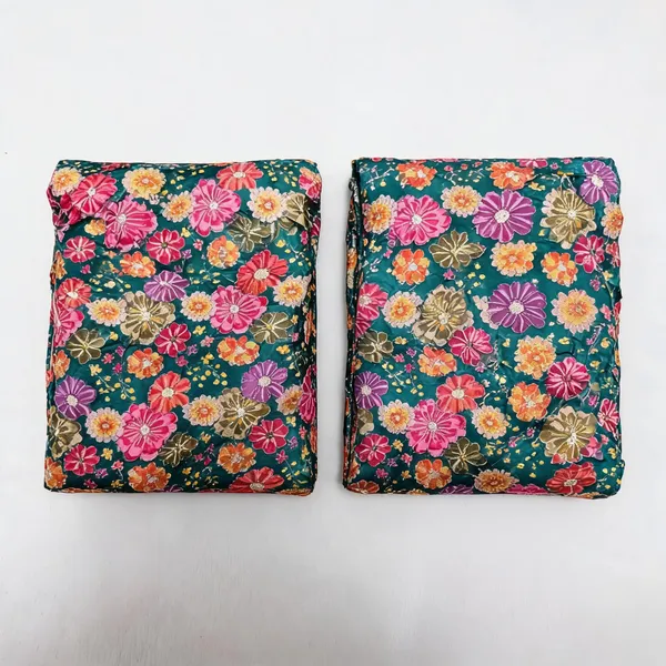 Floral_Position_Print_With_Embroidery_On_Crushed_Jimmy_Choo_Fabric