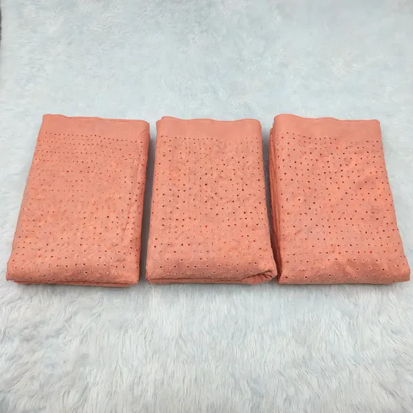 Peach_Plain_Hakoba_Fabric