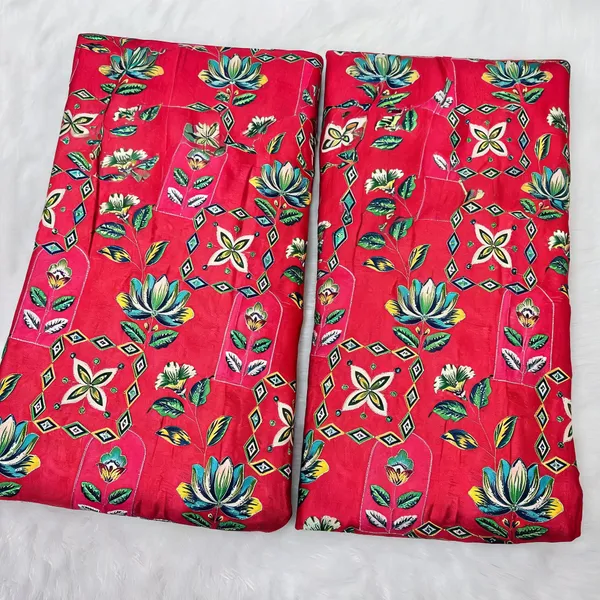 Dark_Pink_Position_Print_With_Embroidery_On_Chinon_Fabric
