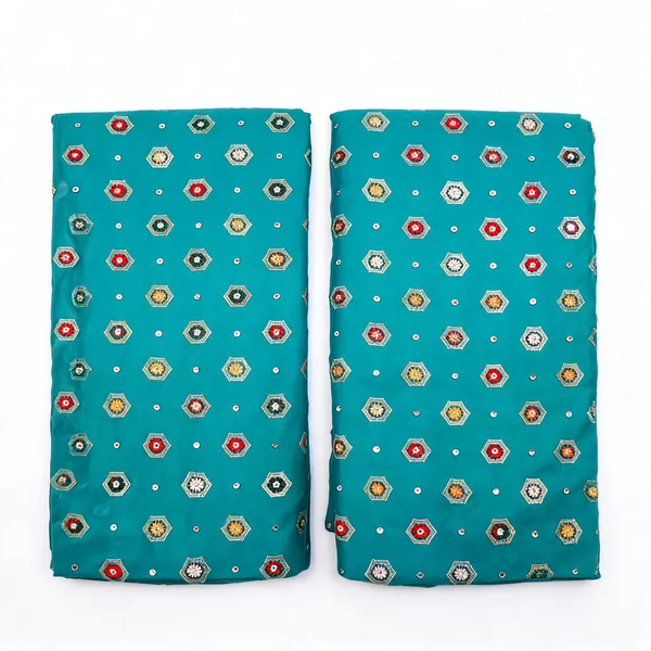 Sea_Green_Butti_Embroidery_On_Chinon_Fabric