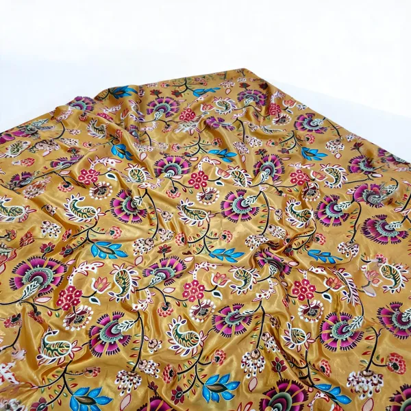 Mustard_Carry_Position_Print_With_Embroidery_On_Chinon_Fabric