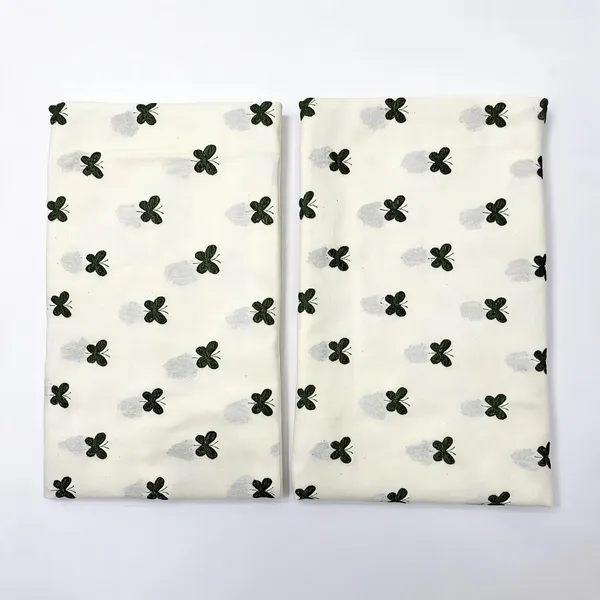 Green_Butterfly_Threadwork_Embroidery_On_Dyeable_Kora_Mul_Cotton_Fabric
