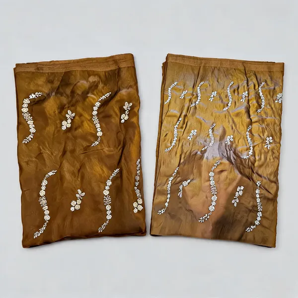Mustard_Beads_Embroidery_On_Space_Silk_Fendy_Fabric