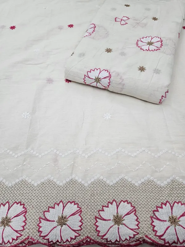 Pink_Embroidered_2pc_Daman_Allover_On_Kora_Cotton_Fabric