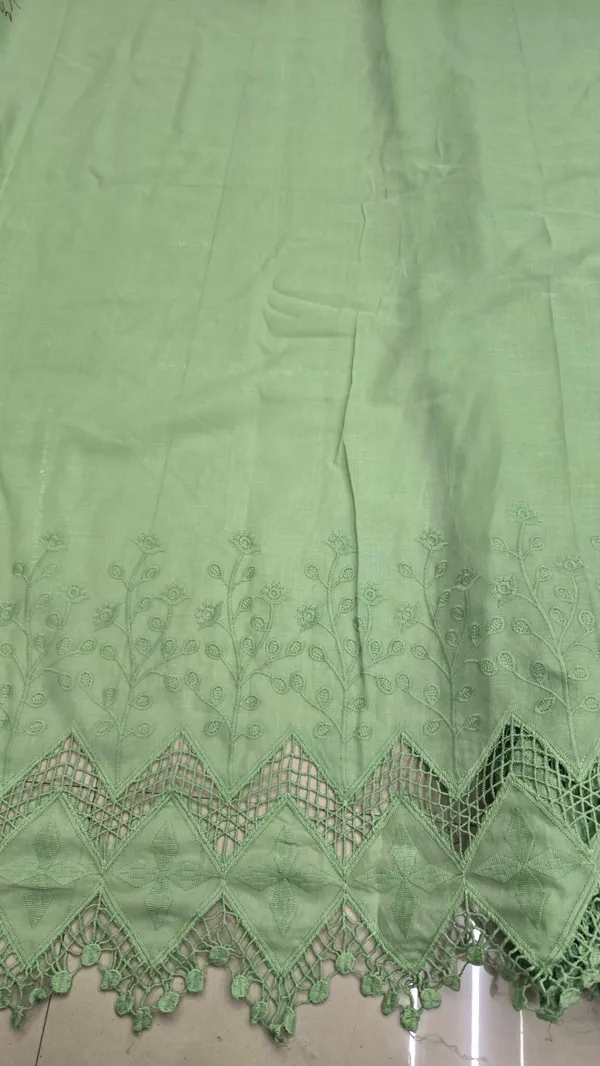 Mint_Green_Hakoba_Style_Daman_Embroidery_On_Cotton_Fabric