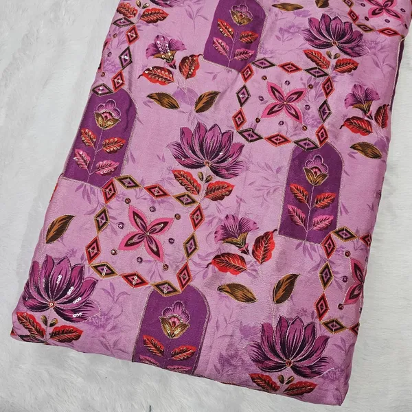 Light_Levender_Position_Print_With_Embroidery_On_Chinon_Fabric