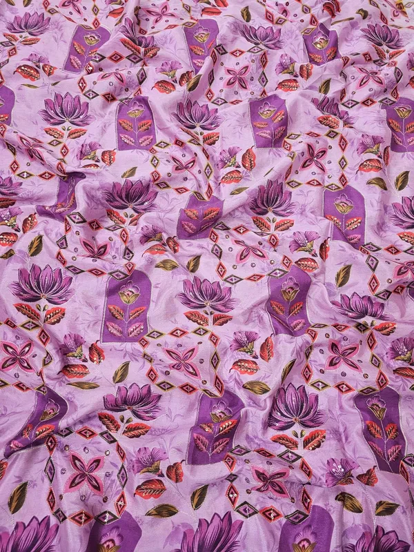 Light_Levender_Position_Print_With_Embroidery_On_Chinon_Fabric