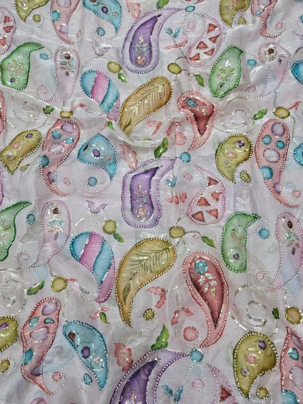Carry_Position_Print_With_Cut_Dana_Beads_Embroidery_On_Metallic_Organza