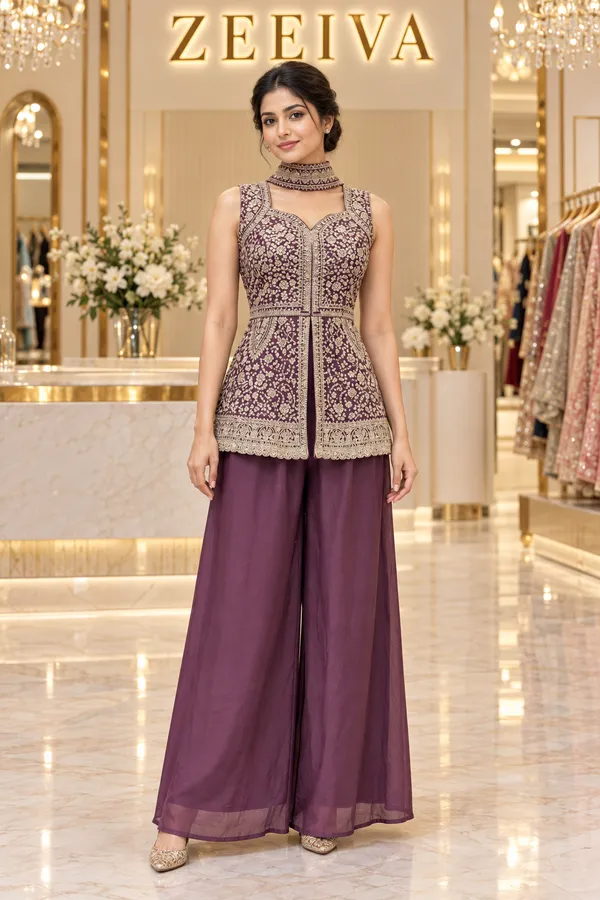 Purple_Embroidered_Kurta_Palazzo_Set_For_Women