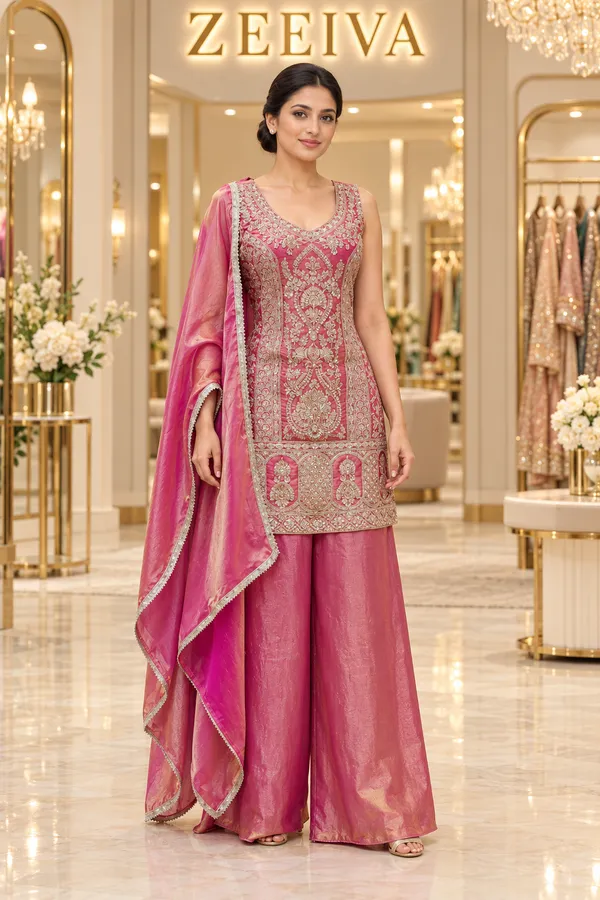 Pink_Embroidered_Straight_Kurta_Set_With_Dupatta_For_Women