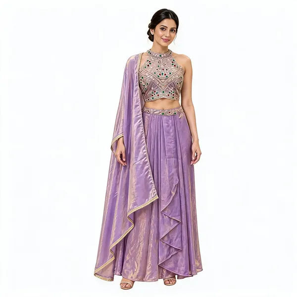 Lavender_Fendi_Lehenga_Choli_Set_For_Women