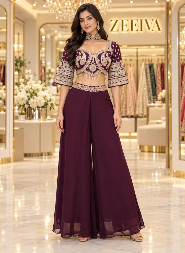Maroon_Embroidered_Palazzo_Set_for_Women