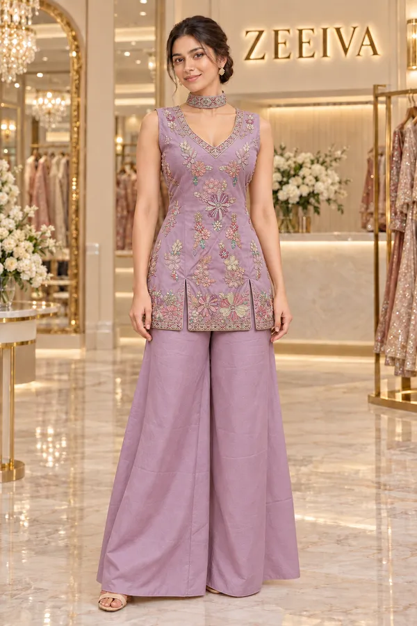 Lavender_Embroidered_Kurta_Palazzo_Set_for_Women