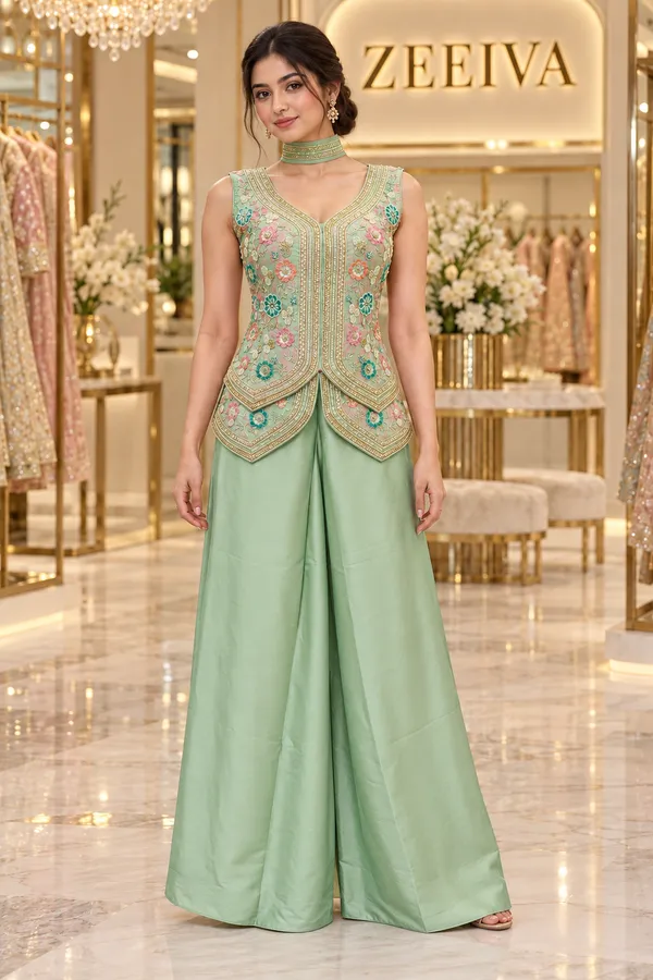Green_Embroidered_Sharara_Set_for_Women