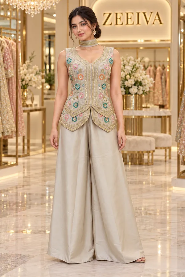 Beige_Embellished_Peplum_Palazzo_Set_for_Women