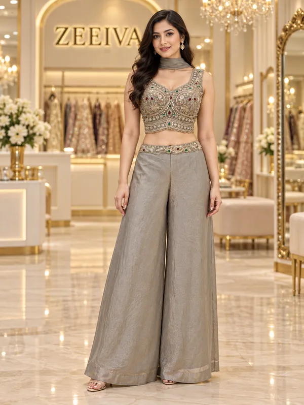 Beige_Embroidered_Crop_Top_Palazzo_Set_For_Women