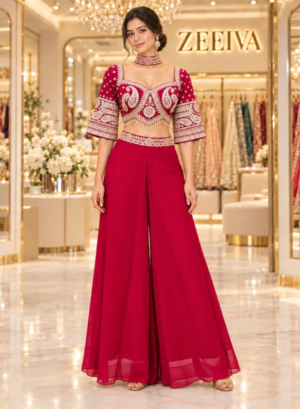 Magenta_Embroidered_Sharara_Set_for_Women