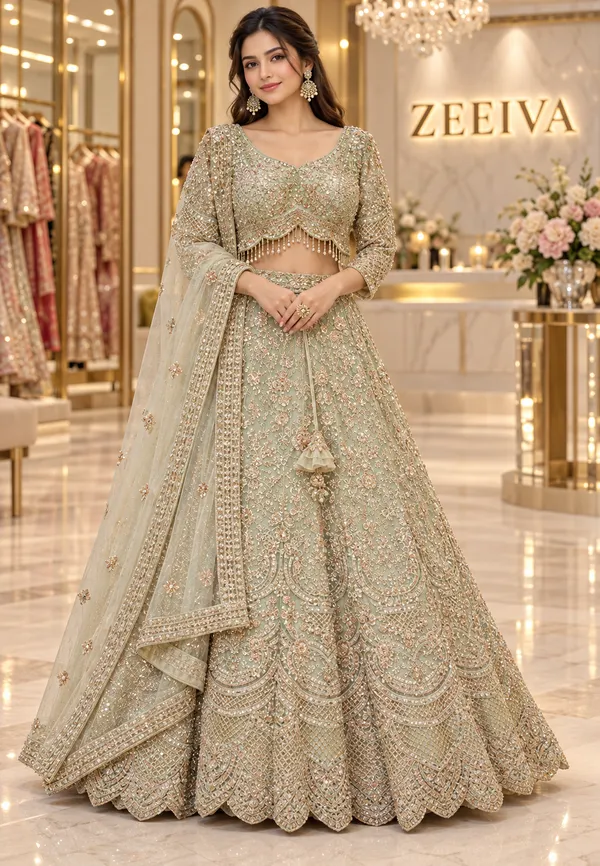 Sage_Green_Embroidered_Flared_Lehenga_Choli_for_Women