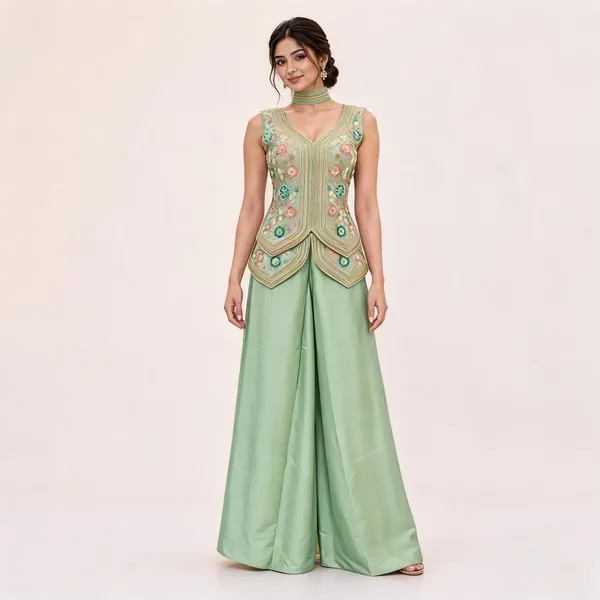 Green_Rangoli_Sharara_Set_For_Women