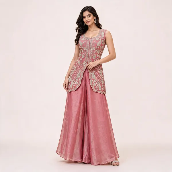 Pink_Fendi_Ethnic_Set_For_Women