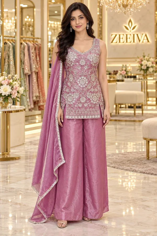 Pink_Embroidered_Straight_Suit_Set_for_Women