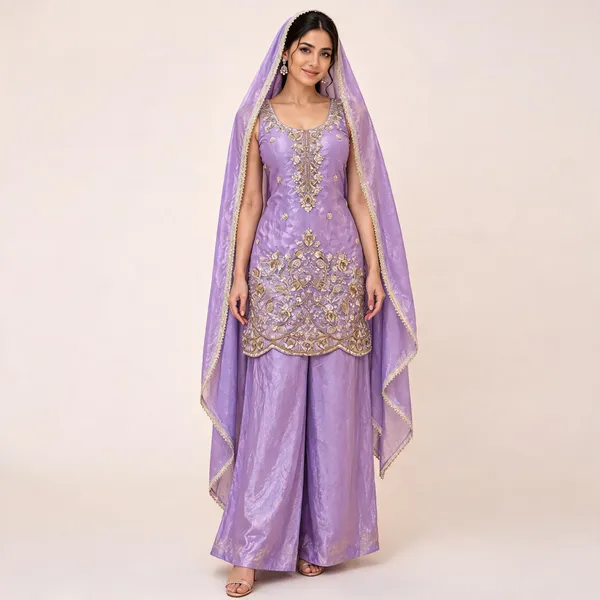 Lavender_Fendi_Straight_Kurta_Palazzo_Set_For_Women