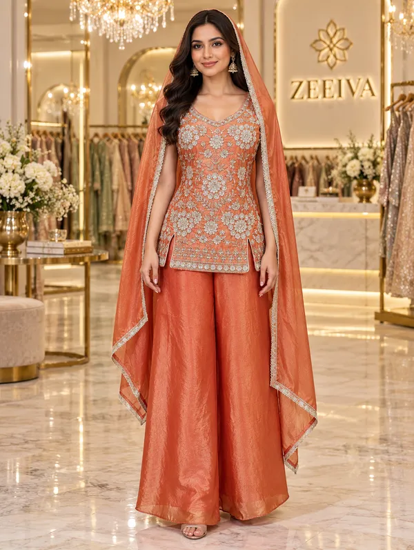 Coral_Embroidered_Kurta_Palazzo_Suit_Set_for_Women
