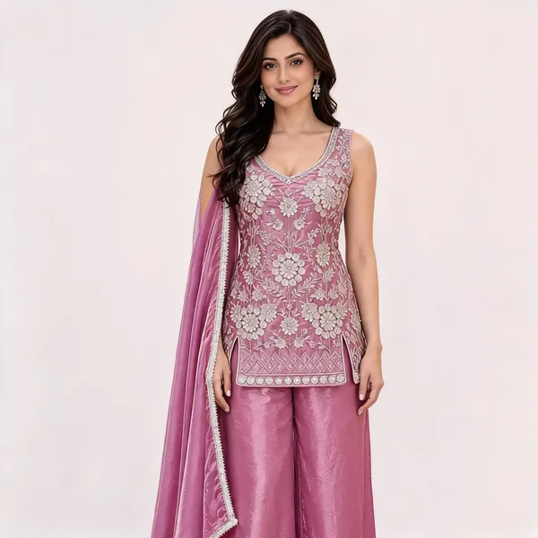 Pink_Fendi_Straight_Suit_Set_For_Women