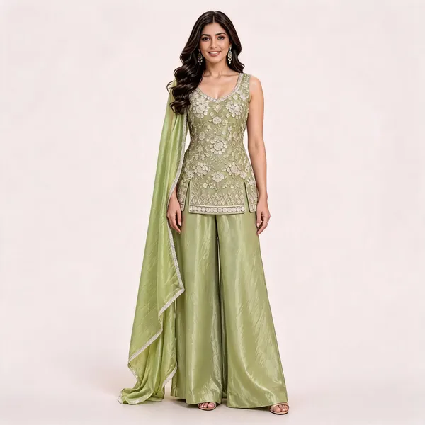 Sage_Green_Fendi_Ethnic_Suit_Set_For_Women