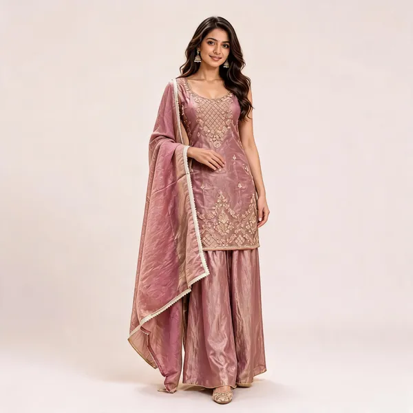 Mauve_Fendi_Kurta_Sharara_Set_For_Women