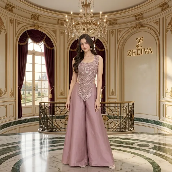 Mauve_Gabana_Palazzo_Set_For_Women