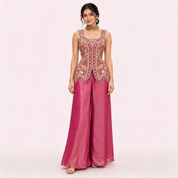 Pink_Fendi_Ethnic_Set_For_Women