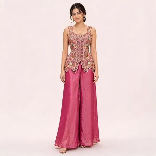 Pink_Fendi_Ethnic_Set_For_Women