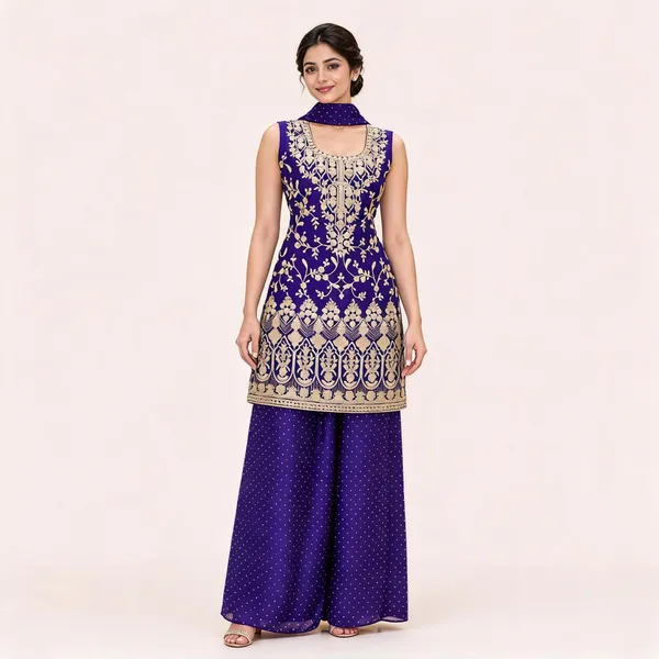 Purple_Fendi_Kurta_Set_For_Women