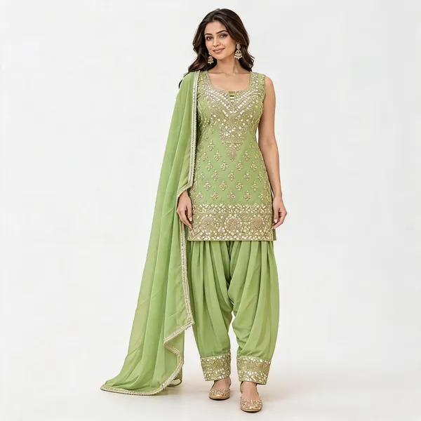 Green_Star_Georgette_Salwar_Suit_For_Women