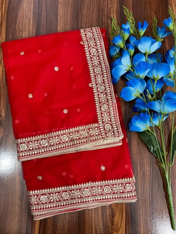 Multicolor_Organza_Sequins_Embroidered_Dupatta_For_Women